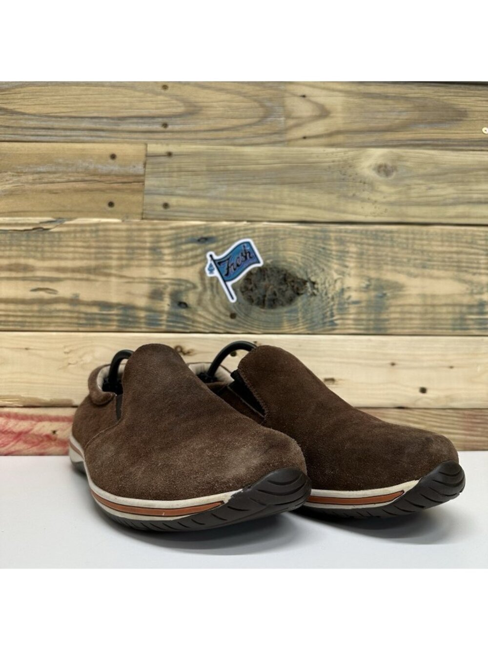 Alegria PG Lite Am-Aar Casual Slip-On Shoes Men’s Size 12 Brown Suede